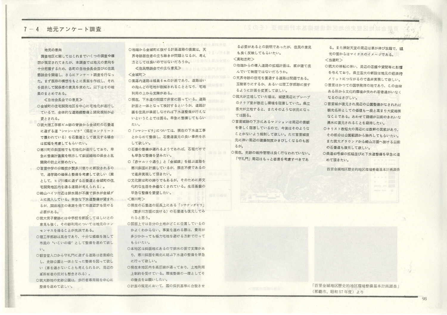 首里城公園基本計画　1984/06　沖縄県